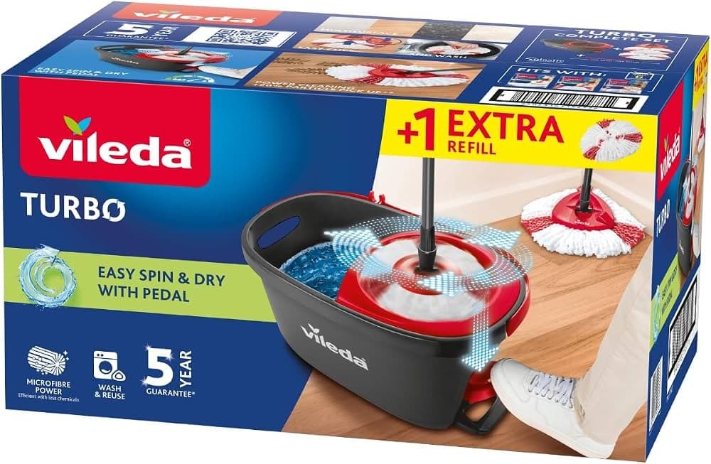 Vileda Turbo set za čišćenje podova 1 pak Akcija u trgovini Ribola