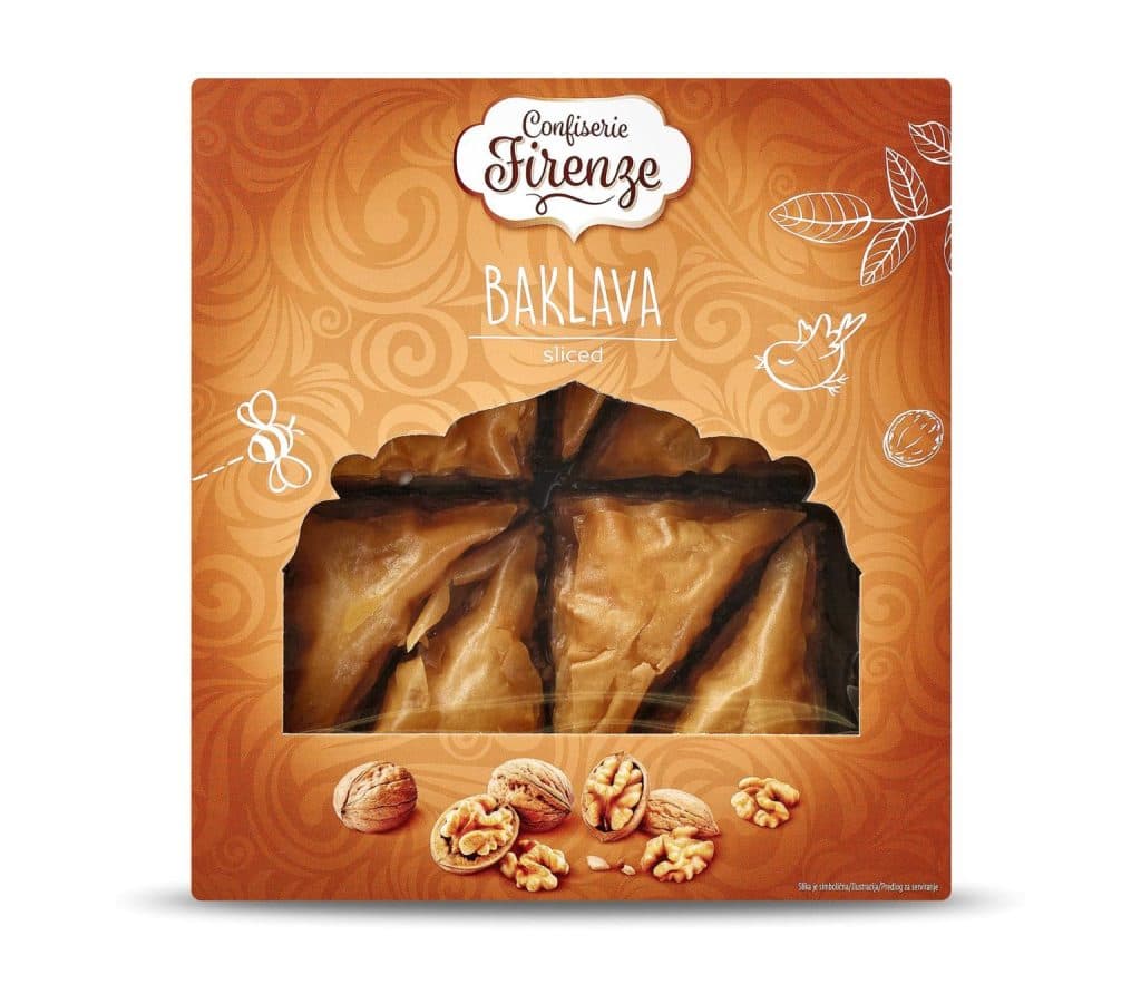 Confiserie Firenze Svježa baklava 500 g Akcija u trgovini Lidl