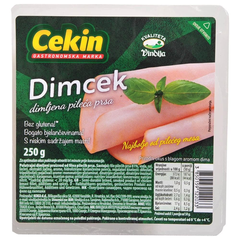 Cekin Dimljena pileća prsa 250 g Akcija u trgovini Studenac