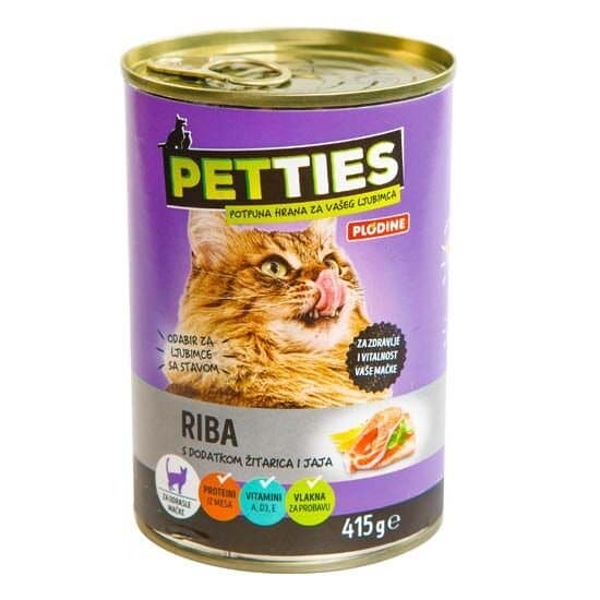 Petties hrana za mačke 415 g Akcija u trgovini Plodine
