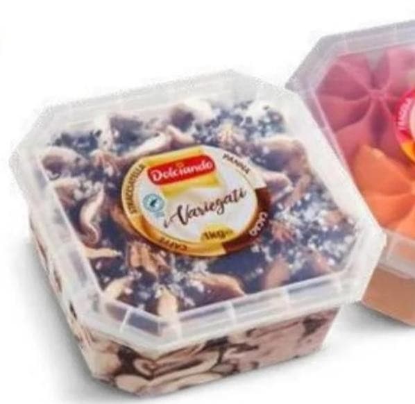 Delikatese sladoled 4 okusa 1 kg Akcija u trgovini Eurospin