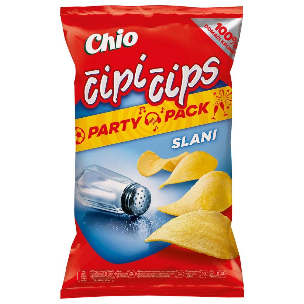 Chio Čipi čips slani 200 g Akcija u trgovini 365 Market