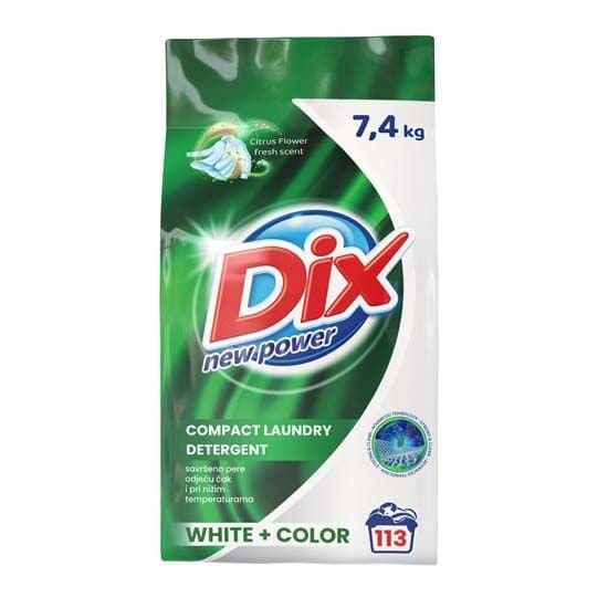 Dix deterdžent za pranje rublja New power 7,4 kg Akcija u trgovini Plodine