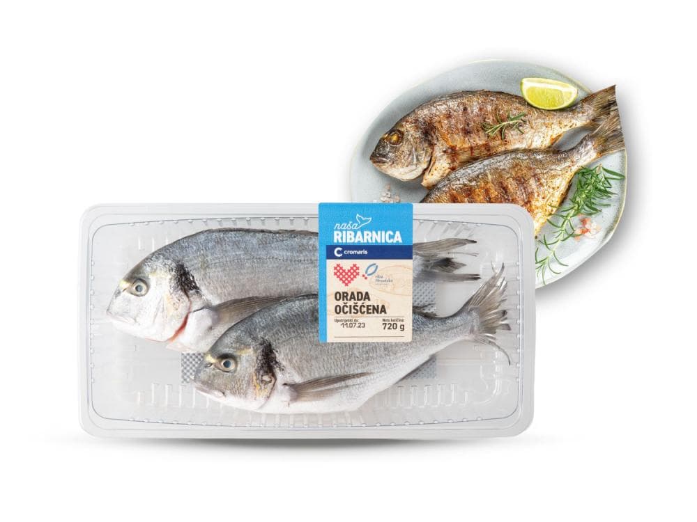 Svježa jadranska orada 1kg Cromaris Akcija u trgovini Konzum