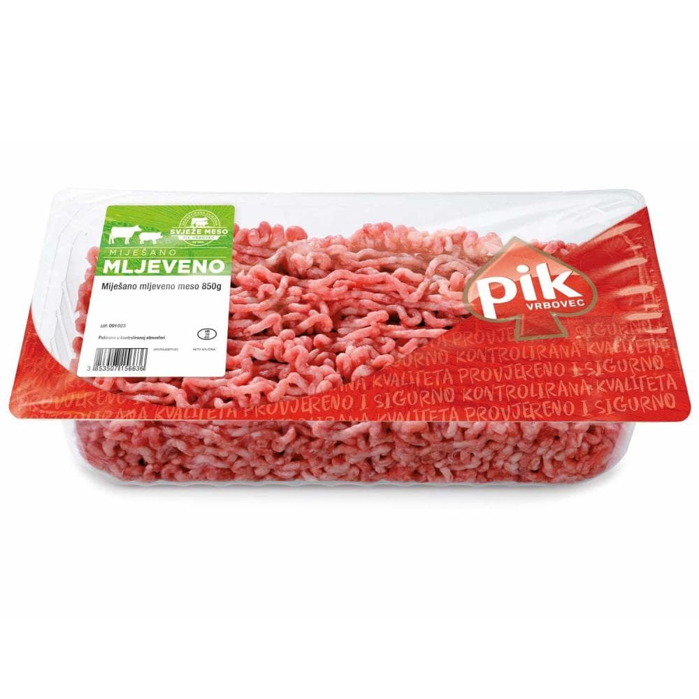 PIK mljeveno miješano meso 850 g Akcija u trgovini KTC