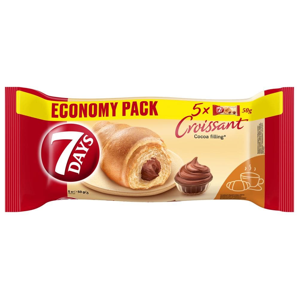 7 Days croissant 5x 50 g Akcija u trgovini Plodine