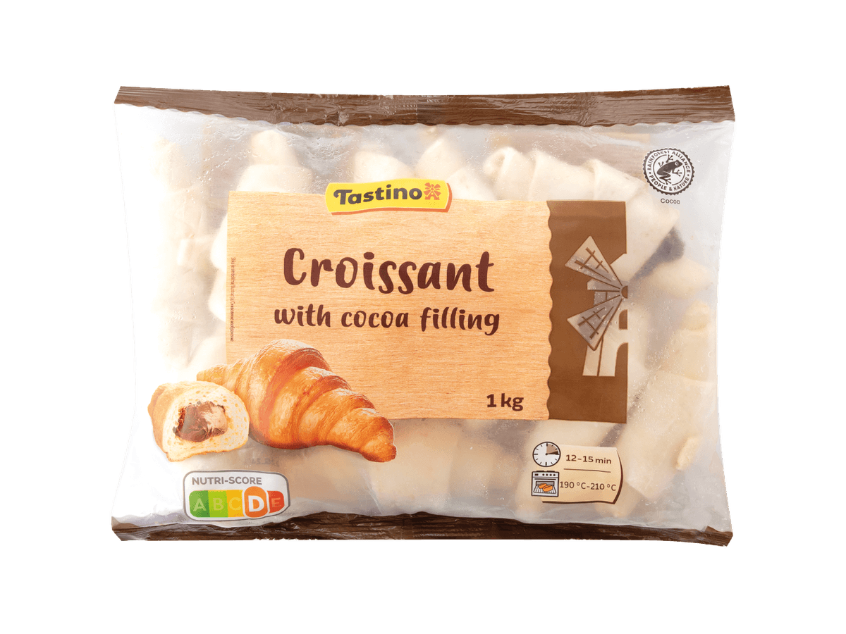 Tastino Croissant s kakao kremom 1 kg Akcija u trgovini Lidl