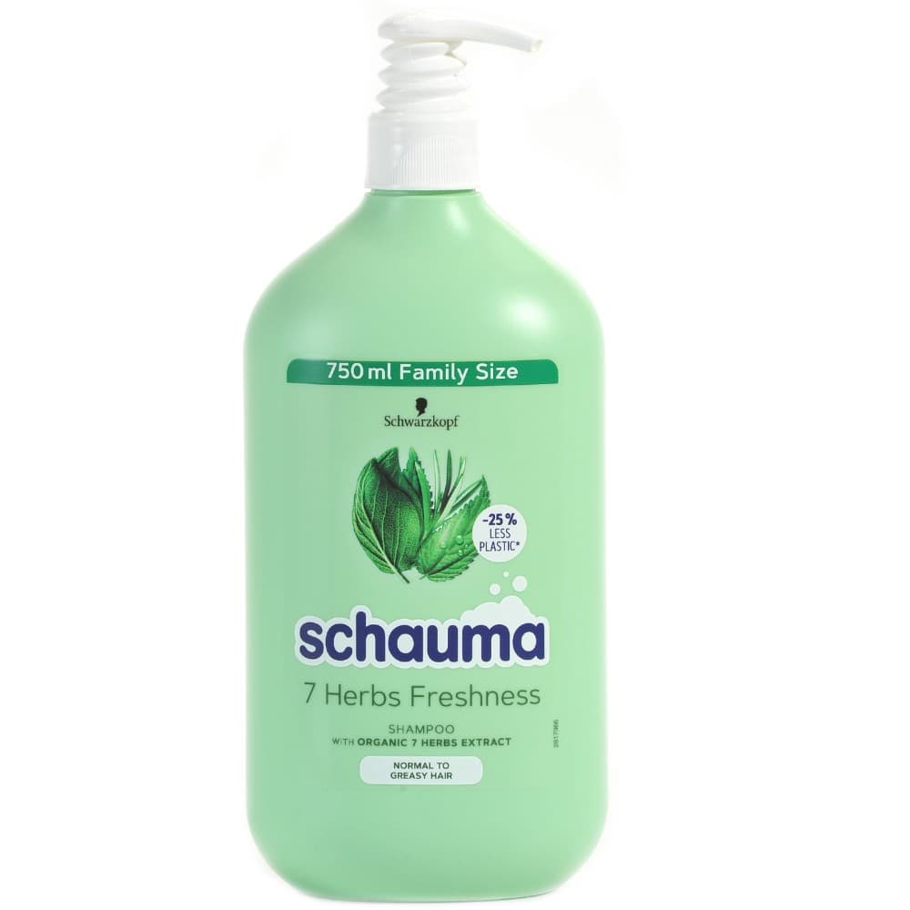 Schauma šampon za kosu 7 trava 750 ml Akcija u trgovini Konzum