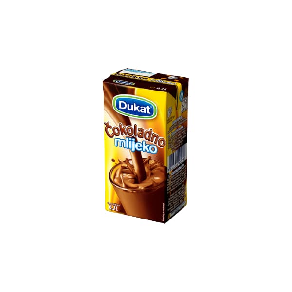 Dukat čokoladno mlijeko 200 ml Akcija u trgovini Tommy