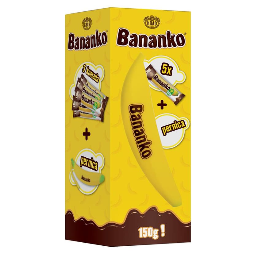 Bananko pernica 150g: Akcija (Bakmaz) 4.9.
