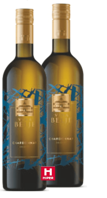 Chardonnay Vina Belje vino bijelo 0,75 L Akcija u trgovini Tommy