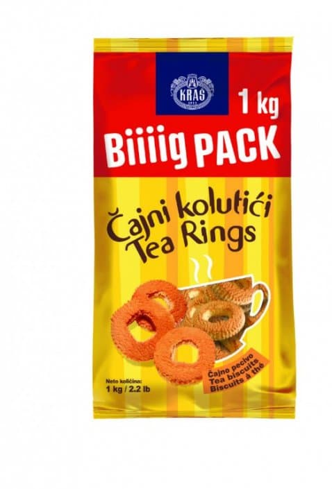 Čajni kolutići Kraš 1 kg Akcija u trgovini Interspar