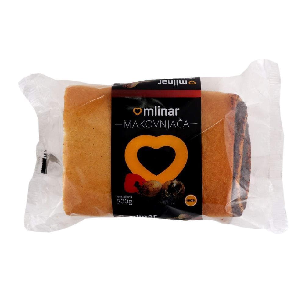 Mlinar orahnjača ili makovnjača 500 g Akcija u trgovini Spar