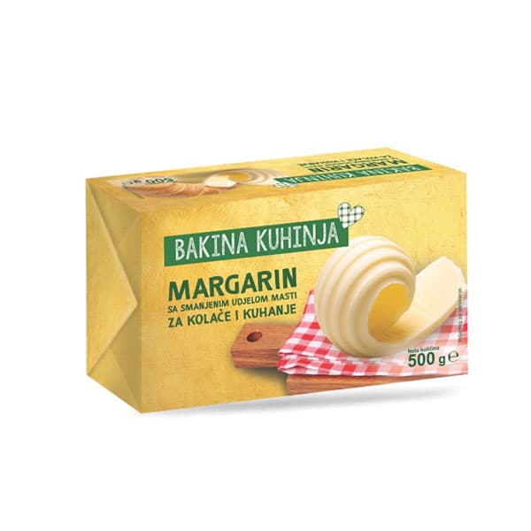 Bakina kuhinja margarin za kolače i kuhanje 500 g Akcija u trgovini Stanić Diskont