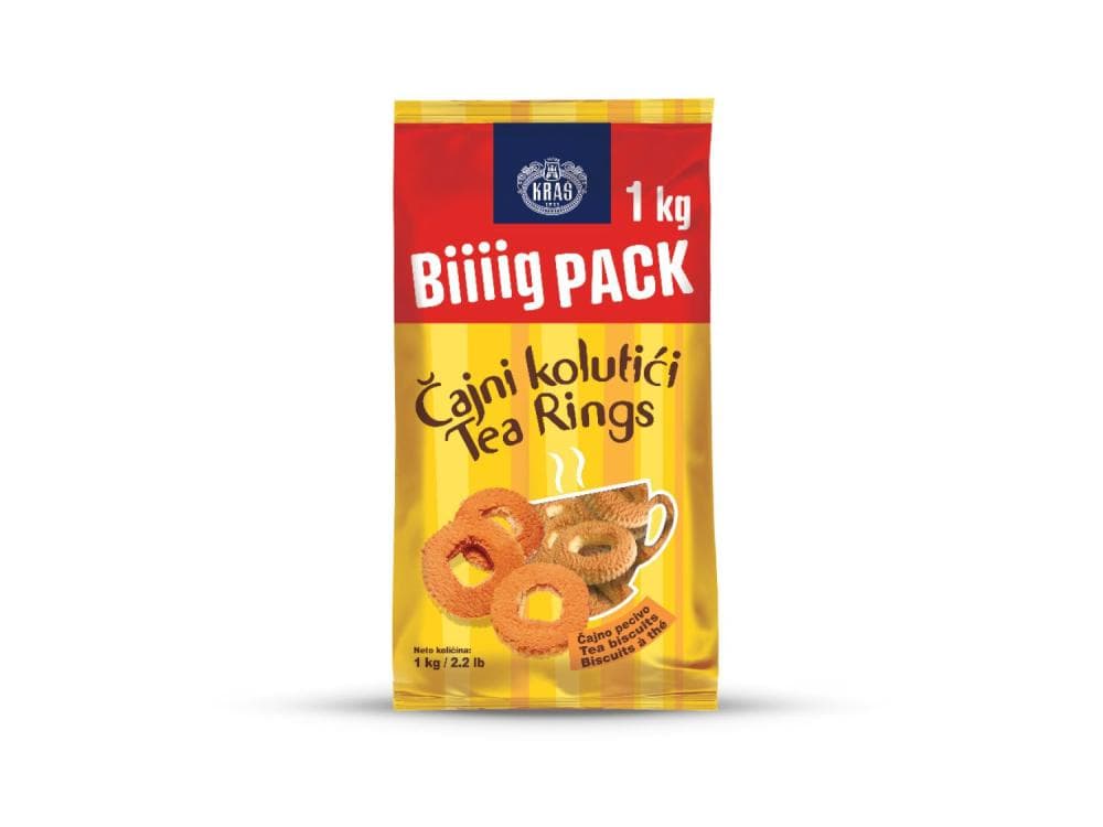 Kraš čajni kolutići XXL 1 kg Akcija u trgovini Spar