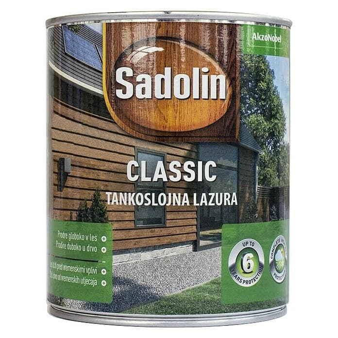 Sadolin Classic tankoslojna lazura za drvo 750 ml Akcija u trgovini Bauhaus