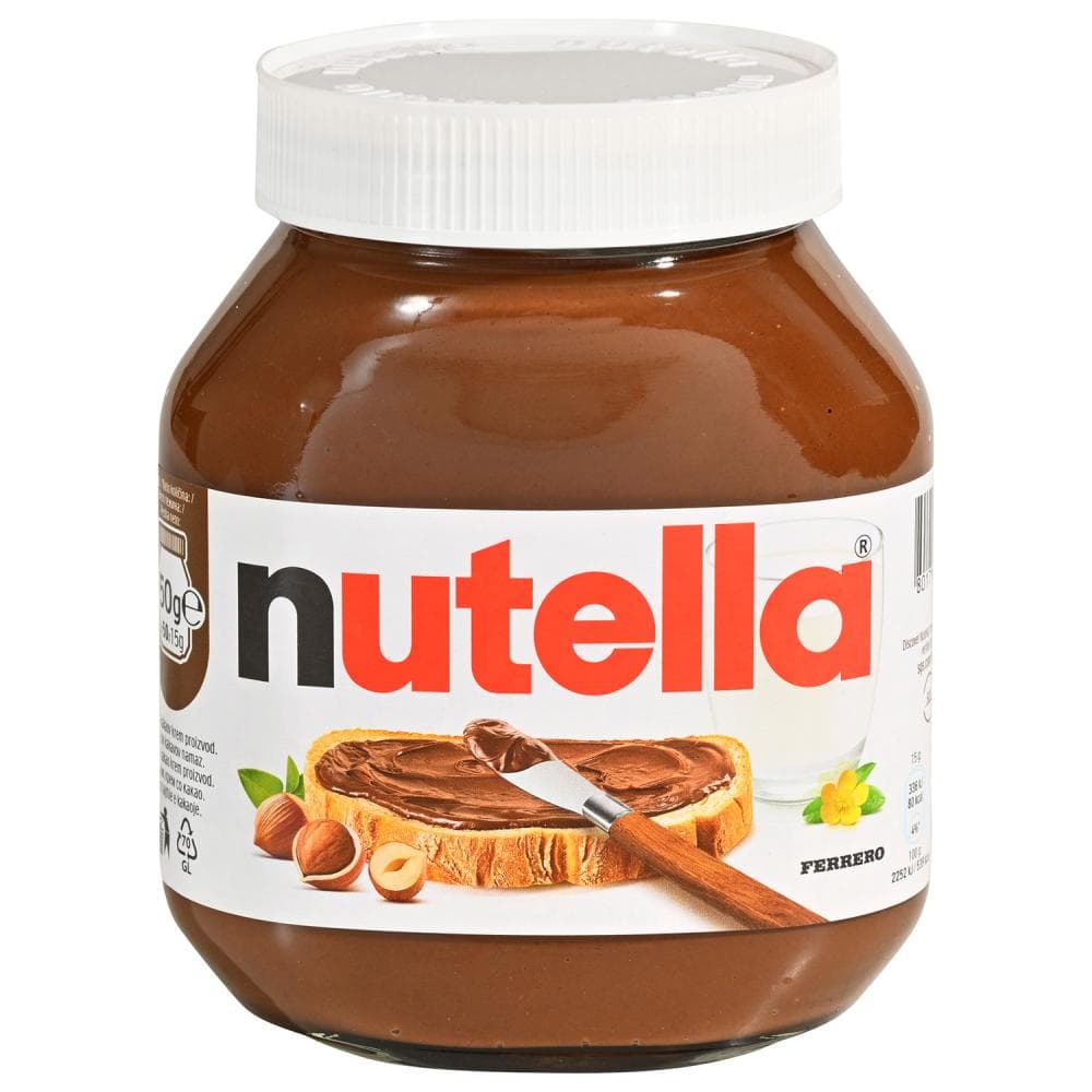 Namaz Nutella lješnjak 750 g Akcija u trgovini Spar