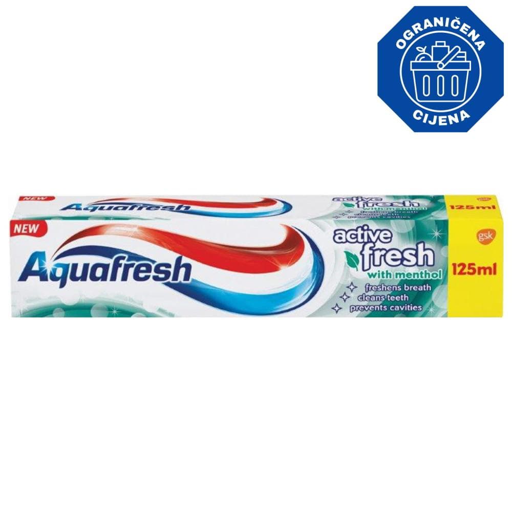Aquafresh Pasta za zube fresh&minty/mild&minty/triple protection 125ml Akcija u trgovini Pivac