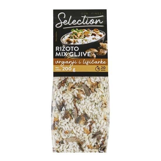 Selection rižoto gljive ili mediteran mix 200 g Akcija u trgovini Plodine