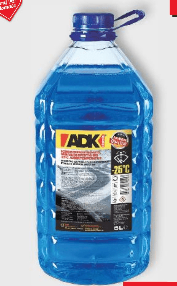 Zimski stakloper 5 L ADK Akcija u trgovini Kaufland