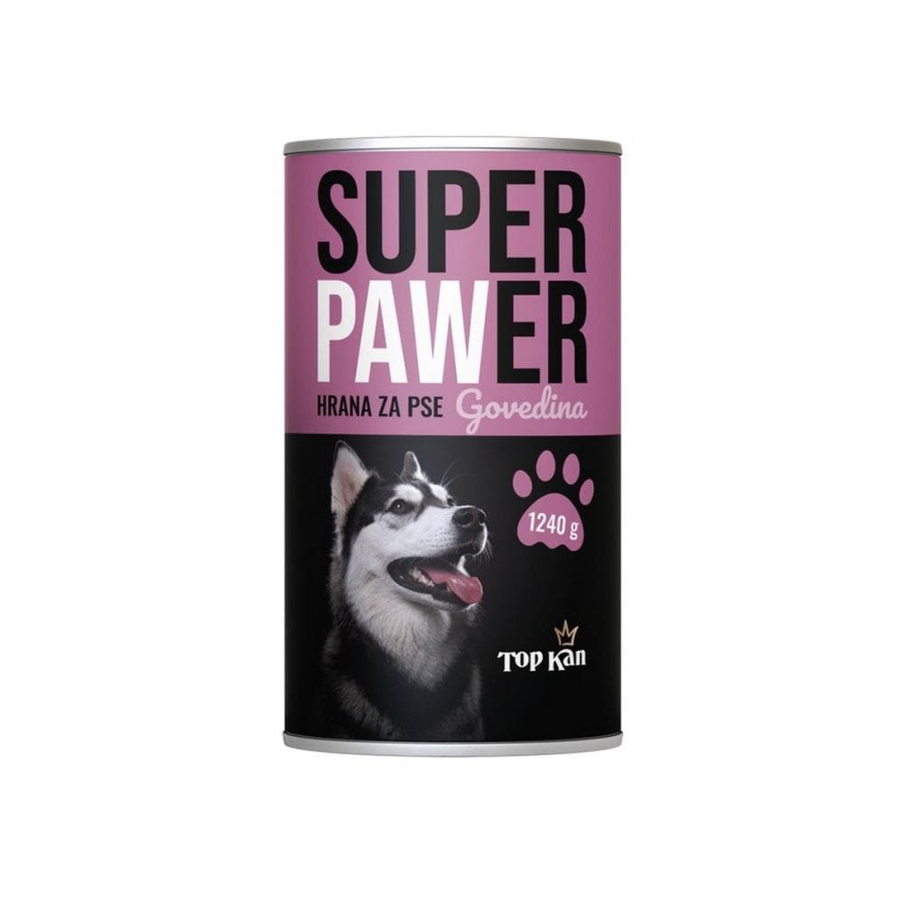 Super Pawer hrana za pse od divljači/teletine 1240 g Akcija u trgovini Pivac