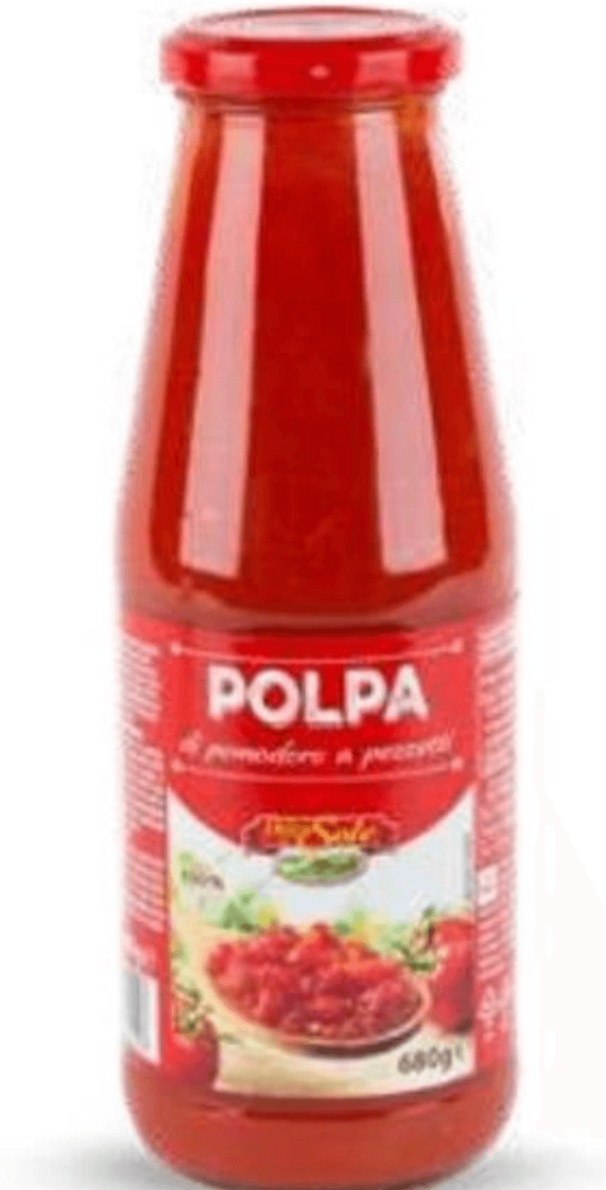 Sjeckana rajčica 680 g Polpa Akcija u trgovini Eurospin