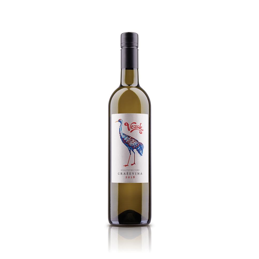 Vezak Graševina vino 0,75 l Akcija u trgovini Ribola