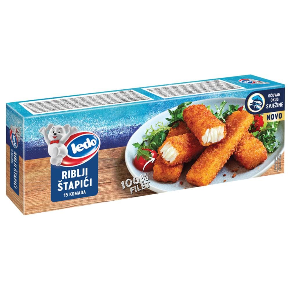 Ledo panirani riblji štapić filet 450g Akcija u trgovini Konzum