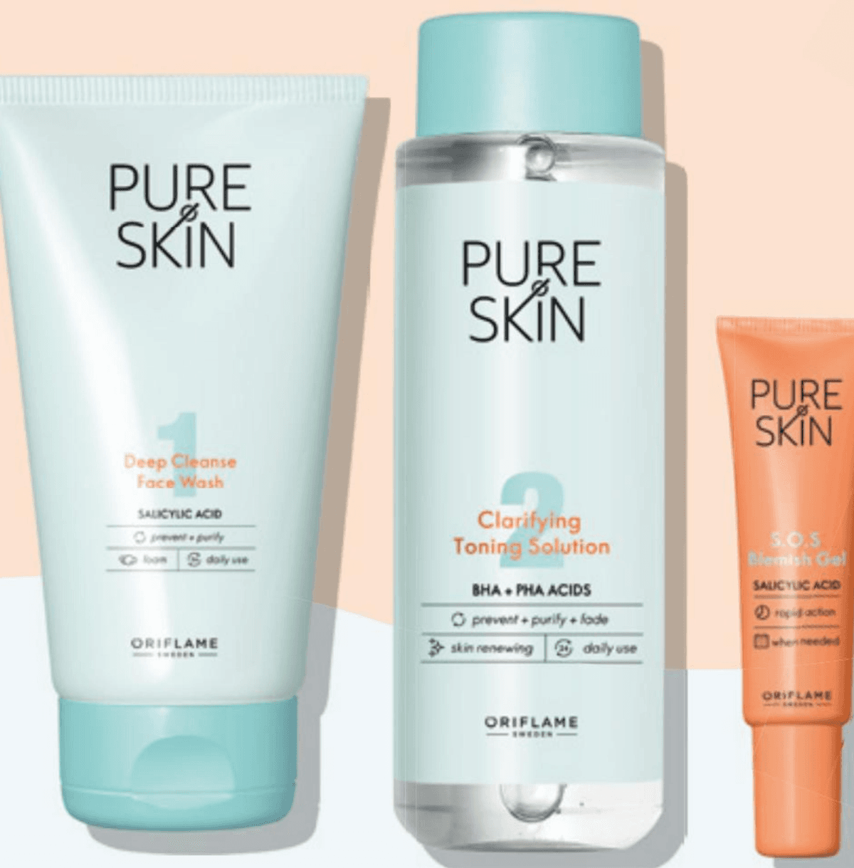 Pure Skin Clarifying tonizirajuća otopina 150 ml Akcija u trgovini Oriflame