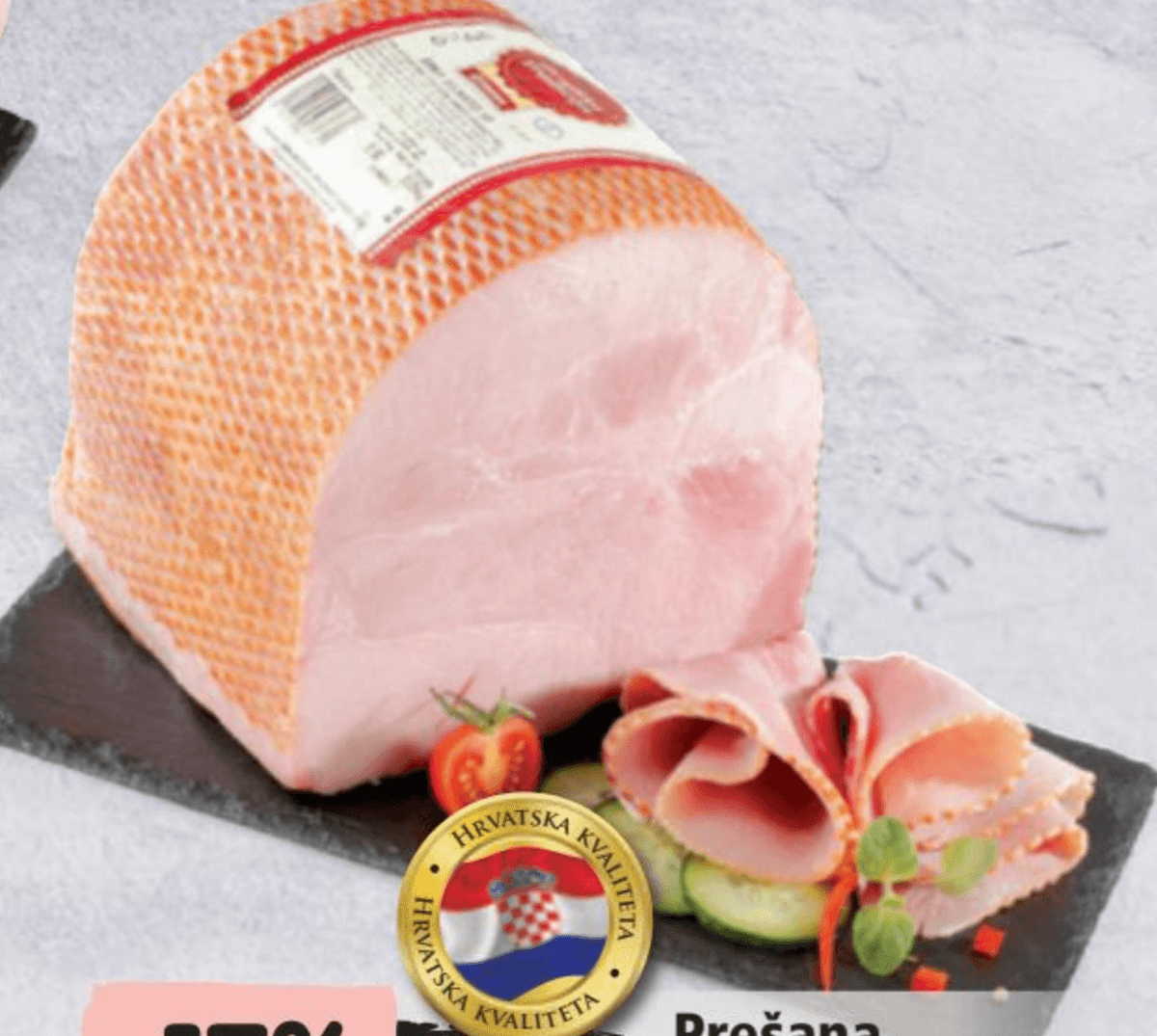 Šunka delikates 1 kg Drniška Tradicija Akcija u trgovini Spar