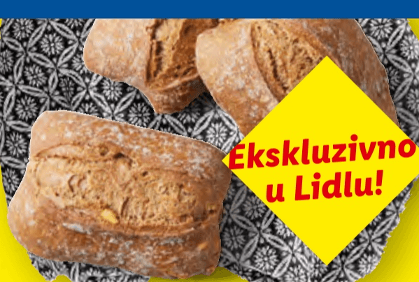 Pecivo s orasima i medom 85 g Akcija u trgovini Lidl