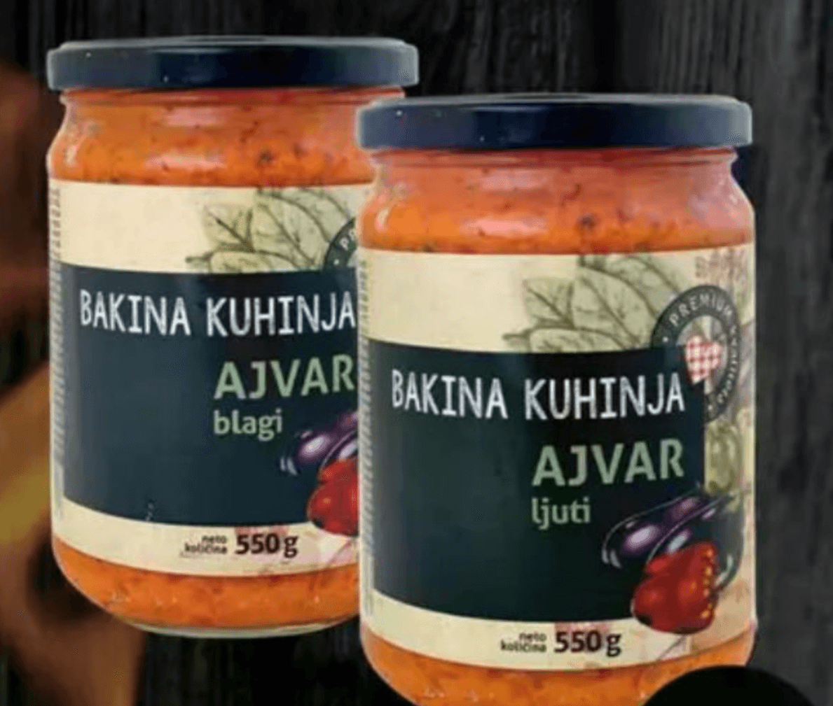 Bakina kuhinja Ajvar 550 g Akcija u trgovini Stanić Diskont
