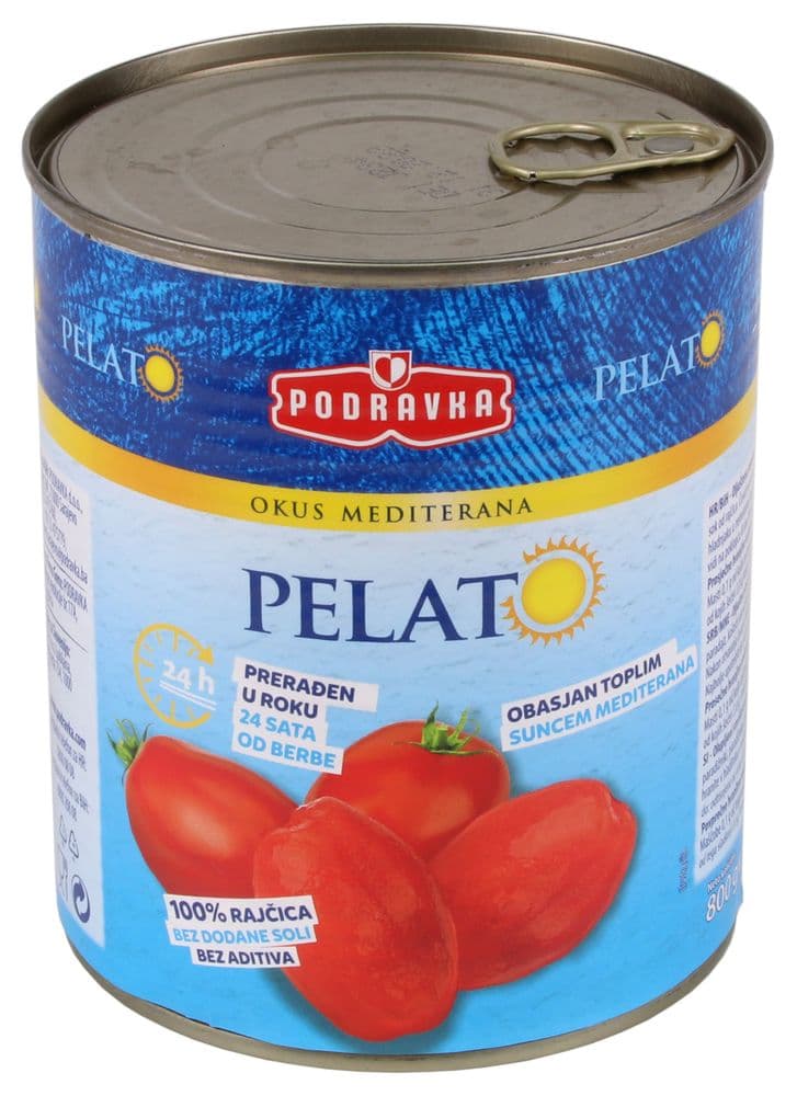 Podravka rajčica pelat 240 g Akcija u trgovini Studenac