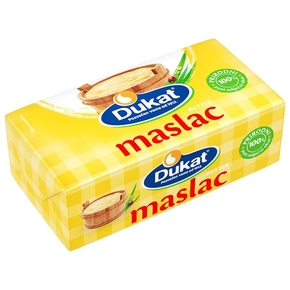 Dukat maslac 250 g Akcija u trgovini Studenac