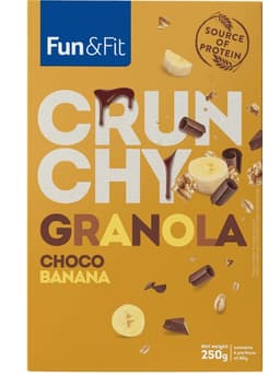 Fun&Fit Crunchy granola Choco Banana