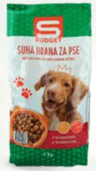 Suha hrana za pse S Budget 5 kg Akcija u trgovini Spar
