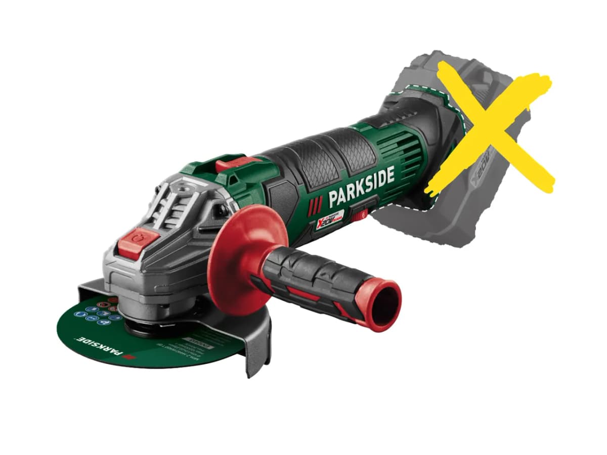 Parkside aku kutna brusilica Komad Akcija u trgovini Lidl