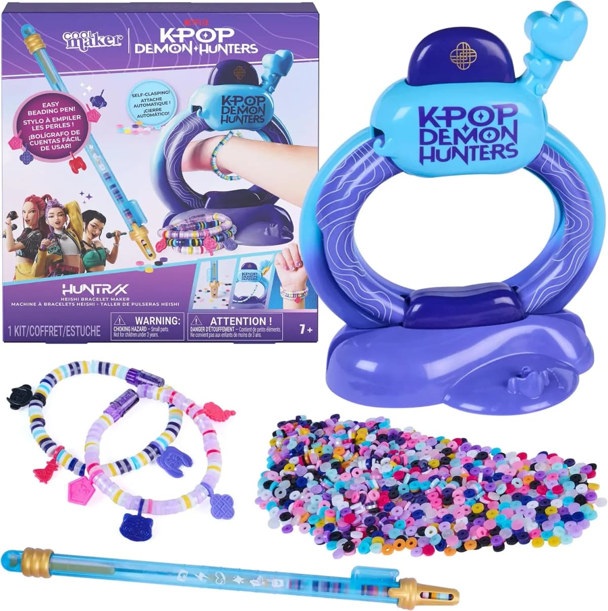 Set za izradu narukvica K-Pop 1 set Huntrix Akcija u trgovini Interspar