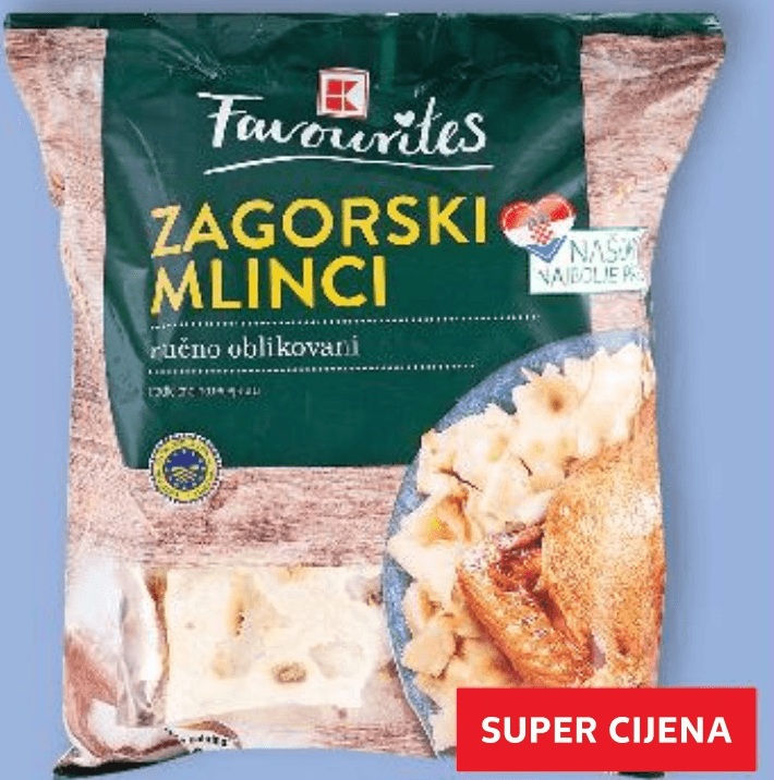 Favourites Zagorski mlinci 500 g Akcija u trgovini Kaufland
