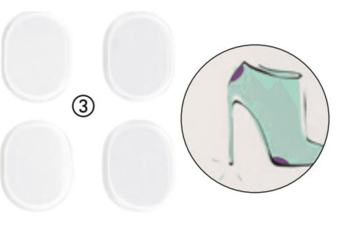 38336 Festive Feet mini gel jastučići 4 komada Akcija u trgovini Oriflame