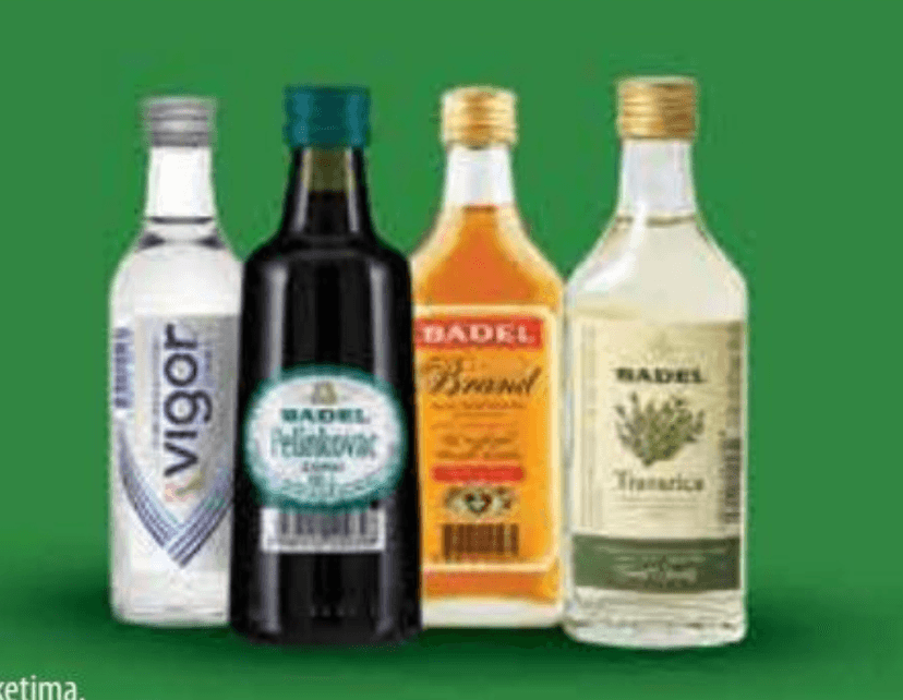 Rakija Travarica Badel 0,1l: Akcija (NTL) 11.03