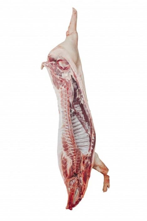 Svinjska polovica 1kg Akcija u trgovini Konzum