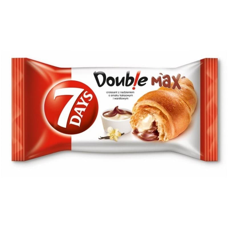7 days cocoa, cocoa vanilla croissant 110 g Akcija u trgovini Bakmaz