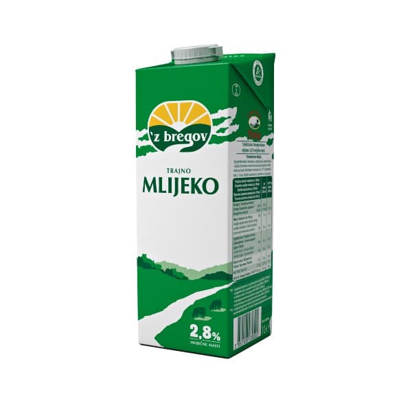 'Z BREGOV Trajno mlijeko 1 L Akcija u trgovini Kaufland