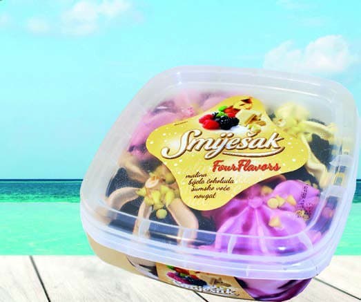 Smiješak sladoled four flavor 900 ml Akcija u trgovini 365 Market