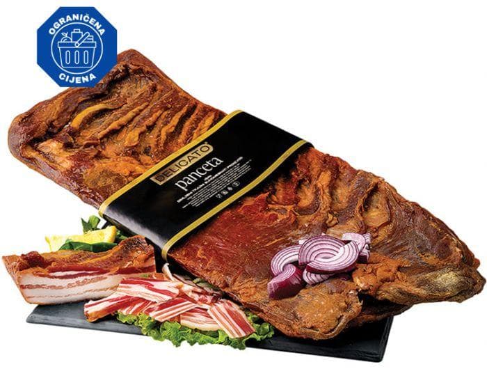 Delicato Panceta 1 kg Akcija u trgovini Tommy
