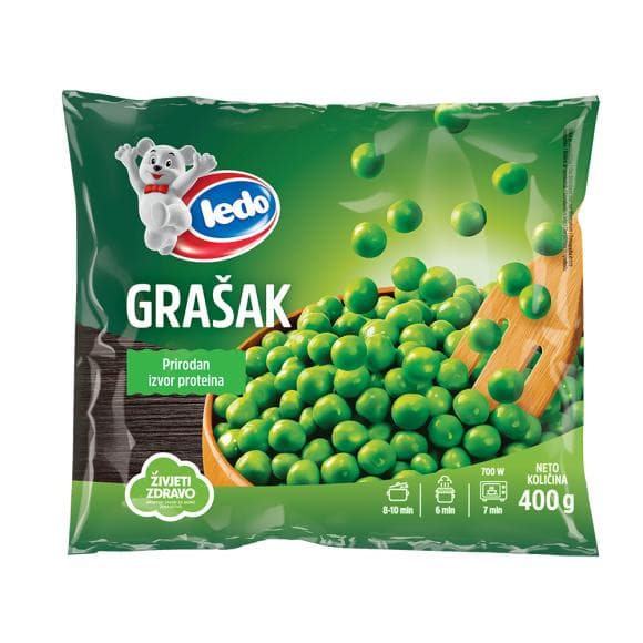 Ledo Grašak XXL 700g Akcija u trgovini Konzum