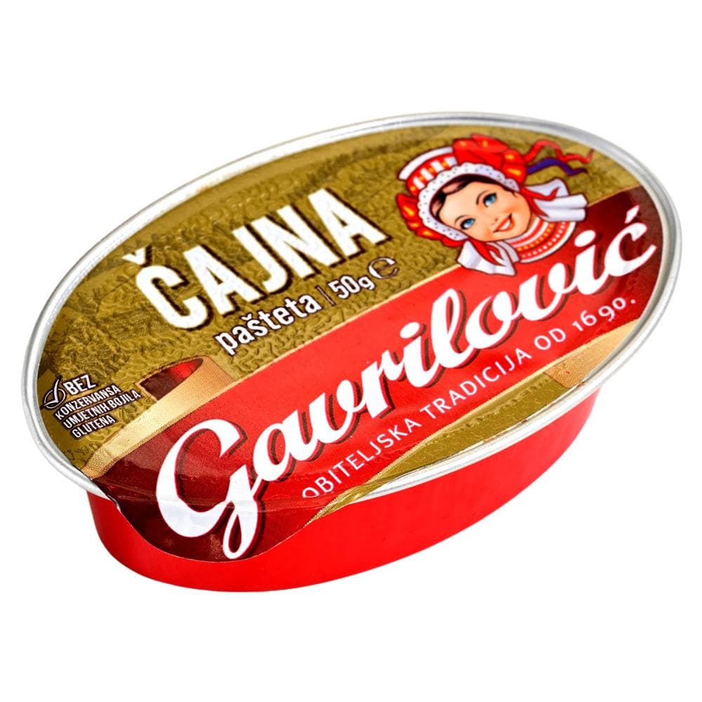 Gavrilović Pašteta 50 g Akcija u trgovini Ribola