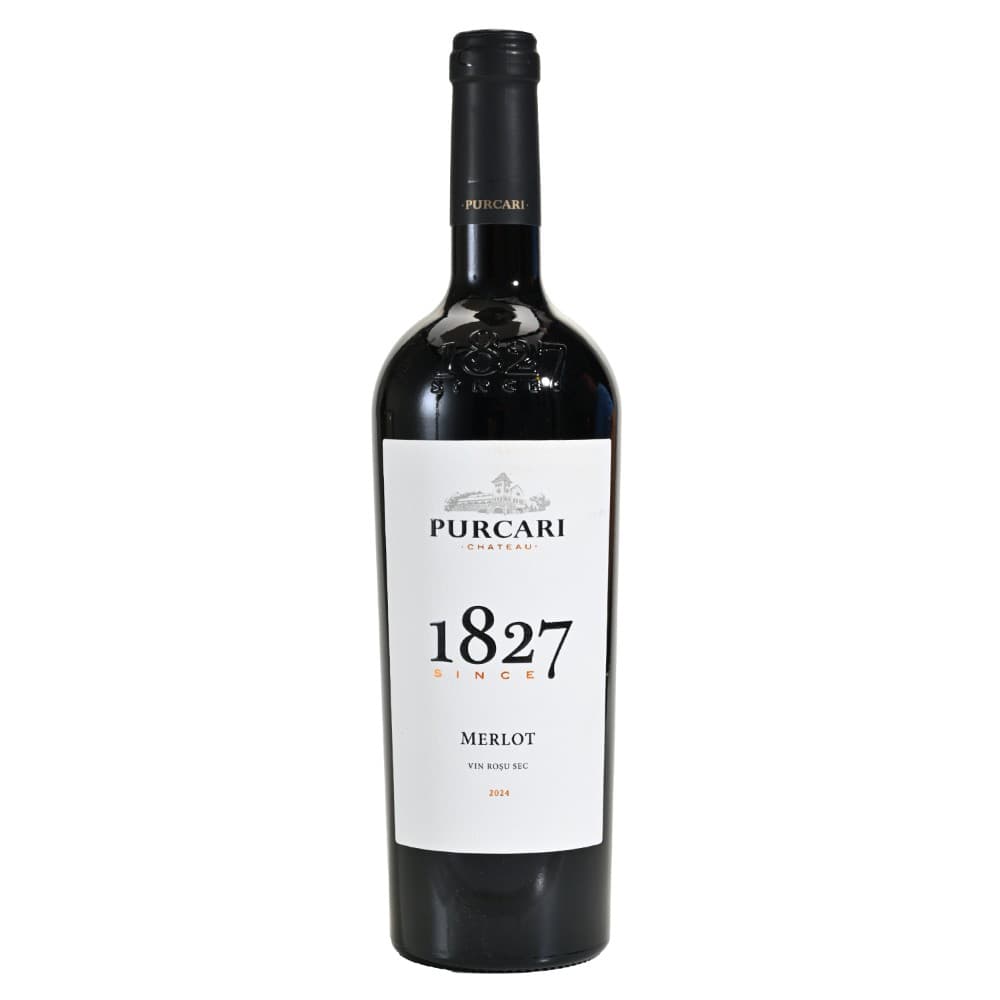 Merlot crno vino 0,75 L Purcari 1827 Akcija u trgovini Konzum