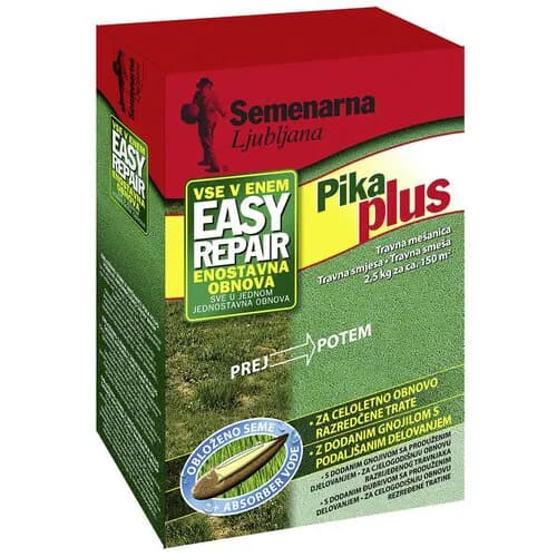 Travna smjesa 'Pika Plus' 2,5 kg Semenarna Ljubljana Akcija u trgovini Bauhaus